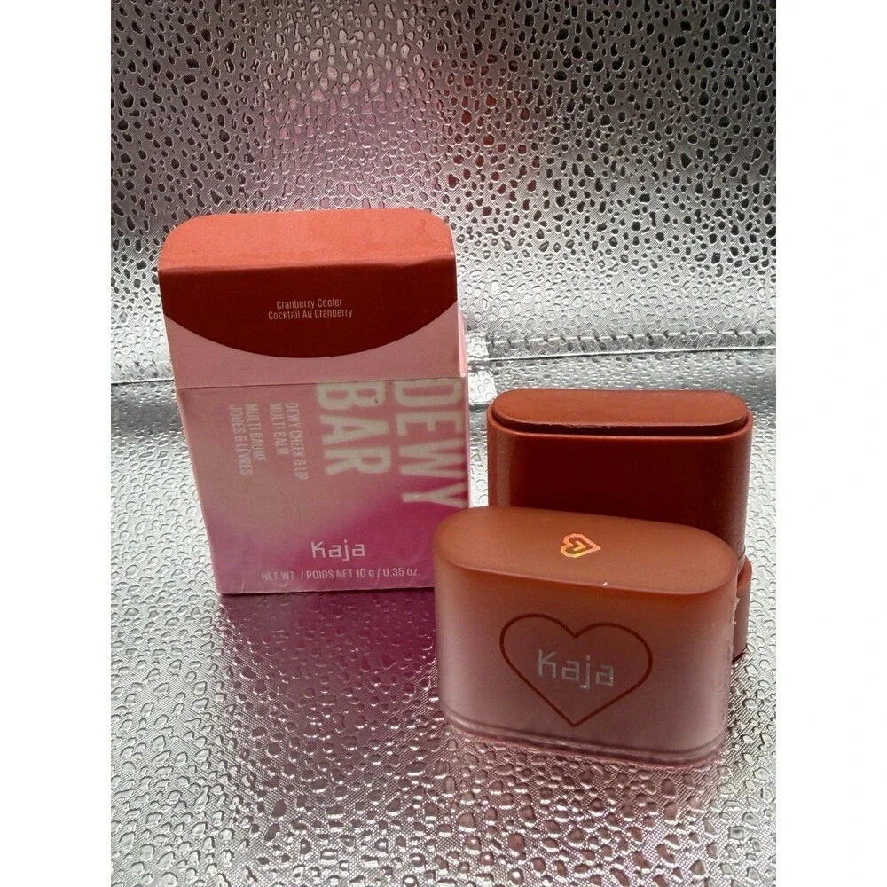 Kaja Dewy Bar Blush & Lip Balm Cranberry Cooler